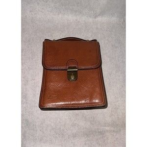 Vintage Texier Made in France Purse Small Handbag Brown Leather Bag